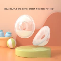 2Pcs Breast Milk Collector Silicone Baby Breast pump Saver Collector Anti-leakage Milk Reusable Protect Sore Nipples BPA FREE