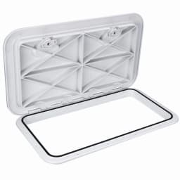 ABS Deck Access Hatch Cover, Waterproof, Anti-UV, Non-Skid Inspection, Marine Boat, Yacht, RV, 24 "x 14"
