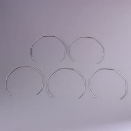 5Pcs 51/54/58mm Coffee Portafilter Basket Spring Clip Ring Wire For Breville Delonghi Expobar Rocket Coffee Machine