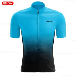 RAUDAX NEW Short Sleeve Cycling Jersey Set Bib Shorts Ropa Ciclismo Bicycle Clothing MTB Bike Jersey Uniform Men Clothes