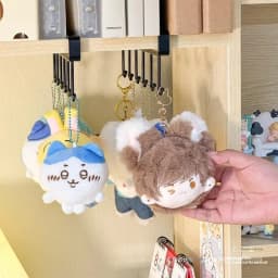 Keychain Hanger Pendants Display Rack Storage Rack Rotatable Rack Hair Ring Rope Desktop Finishing Holder For Earrings Watch