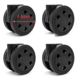 4pcs/Set For Rimowa Luggage Wheel Replacement Load-bearing Silent Casters Suitcase Universal Wheel Repair Travel Accessories