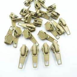 10-100Pcs 3#/5# Nylon Coil Auto Lock Zipper Puller DIY Sewing Tool Zipper Slider 20 Colors