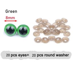 100/500 Pcs Black Safe Plastic Eyes Doll Eyes for DIY Dolls Making Toys Bear Eye Amigurumi Doll Accessories