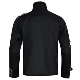 Michael Jackson cosplay Costume BAD Punk Jacket Black Slim BAD Jacket Costume Clothing for Man Adore Stars Impersonator