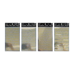 4pcs Kawaii Stationery Stickers Floating light gilding DIY Craft Scrapbooking Album Junk Journal Happy Planner Diary