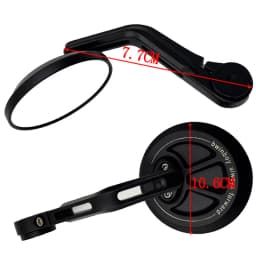 Pair Motorcycle Rearview Handlebar Mirrors Side Mirrors FOR Harley-Davidson Sportster S Iron 883 883 Forty-Eight Low Rider S