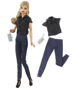 1 Set Doll Clothes 1:6 Scale Dress Outfit for 11.5 Inch 30cm Doll Many Style for Choice Gifts for Girls Doll Accessories #9