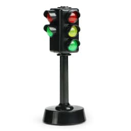 1/2pcs Mini Traffic Signs Road Light Block, Children's Safety Education Children's Puzzle Traffic Light Toys, Gifts for Kids