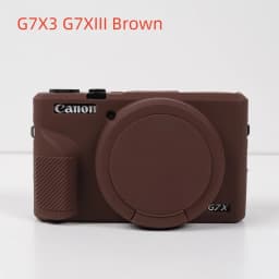For SX740 HS Digital Camera Case Silicone Cover For Canon G7X Mark II III G7X2 G7X3 SX730 SX740HS Soft Protector Bag