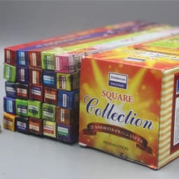 Y Natural 10/25 Mixed Box/Pack India Incense Sticks Sandalwood White Sage Tibetan Scented Yoga Indoor Air Purifying Aromatherapy