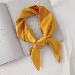 New 70*70cm Silk Square Scarf Women Soft Satin Hairband Neckerchief Tie Female Headband Foulard Bag Ribbon Gift Luxury