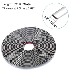 3M/5M Exterior Car Chrome Body Strip Bumper Auto Door Protective Moulding Styling Trim Sticker 6MM 8MM 10MM 12MM 15MM 20MM 30MM