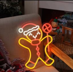 1PC LED Indoor Neon Light Sign Customizable for Christmas Birthday Parties Bedrooms Weddings Bars Clubs Home Decor