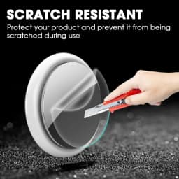Hydrogel Screen Protector for Pet Dog Locator Tracker Soft Clear Anti-scratch Front Back Case Protective Film for Apple Airtag