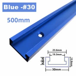Workbench T-Slot Aluminium Alloy Miter Track T Sliding Slider T Bolts Nut Set Woodworking T-Track Jig Fixture Tools