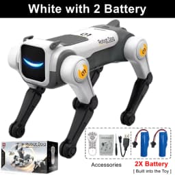 RC Mechanical Dog Intelligent AI RC Robot Dog Voice Command Programmable Singing Dancing Electronic Stunt Bionic Smart Robot Dog