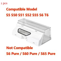 Water Tank Dust Box For XiaoMi Roborock S5 S50 S51 S55 S6 S60 S6 Pure Vacuum Cleaner Spare Parts Side / Main Brush Accessories
