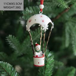 1PC Air Balloon Decoration Hanging Christmas Wall Art Party Decor Gift For Kids Room Creative X Mas Tree Adornment