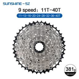 SUNSHINE MTB Cassette 8 9 10 11 12 Speed Mountain Bicycle Freewheel Extra Light 40 42 45 46T 48T 50T 52T for Shimano HG Sprocket