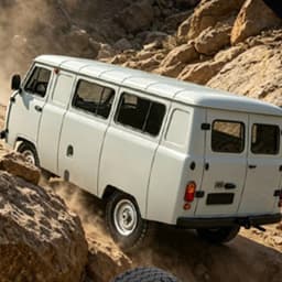 WPL YA3-452 Буханка UAZ-452 C-104 Remote Control Off Road Bread Van Small Leather Car 2.4G Full Scale 4WD Drive Truck Model Toy