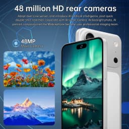 K-Touch Mobile Phones M18 Pro Max Smartphone Android 15 Cell Phone 7.3 Inch 22G+2TB 16+48MP 5G Dual Sim 7800mAh Face Unlocked Global Version Cellphones For Men Women