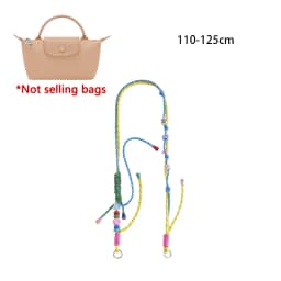 Woven Bag Shoulder Strap For Mini Longchamp Colorful Bag Durable Fashion Good Quality Bag Modification Bag Accessories