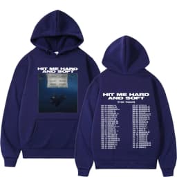 Hit Me Hard and Soft Tour 2024 Hoodies Men Women Fashion Hip Hop Hooded Sweatshirts Casual Loose Long Sleeve Pullover Streetwear