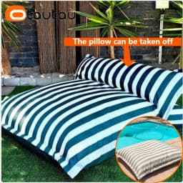 OTAUTAU Swim Pool Float Bean Bag Cover Outdoor Beach Lounger Sofa Bed DD204【No Filler!Please Fill It By Yourself !】