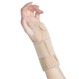Orthopedic Carpal Tunnel Wristband Adjustable Wrist Support Splint Support Hand Brace with 2 Stays Breathable Wrist Protector