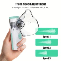 Medical Silent Mesh Nebulizer Handheld Inhaler Atomizer, Mini Portable Nebulizer Humidifier for Children & Adults