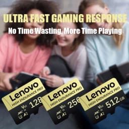 Lenovo 1TB Memory Card Micro SD Card Fast Read Storage SD Cards for Android Phone Dash Cam Digital Camera U3 V60 TF Card
