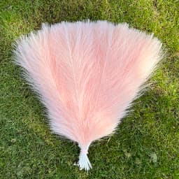 30/15 Faux Pampas Grass 42cm Artificial Pompous Grass Fake Pompass Branch Vase Filler Flower Arrangement for Home/Wedding Decor