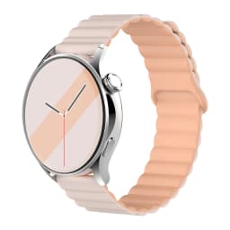20mm 22mm Magnetic Loop For Samsung Galaxy watch 5 pro 7 6 4 Classic 42mm 46mm Silicone link bracelet huawei GT 2-2e-3-4 strap