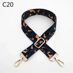 1Pc Deepeel 38mm Women Jacquard Bag Belts Leopard Shoulder Crossbody Straps Adjustable Webbing Strap DIY Bags Accessories