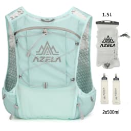 Outdoor Trail Running Backpack Ultralight Running Race Hydration Vest Breathable Jogging Vest for Marathon Cycling Hiking Trail