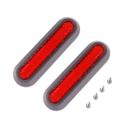 E-Scooter Various Reflective Stickers Wheel Cover Reflector Hub Cap Protective Shells for Xiaomi Mi 1S Pro 2 M365 Durable Parts