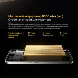 Global Version X8 Pro Max Smartphone Dimensity 9500s 8500mAh 50MP main camera 100W HyperCharge Supports NFC