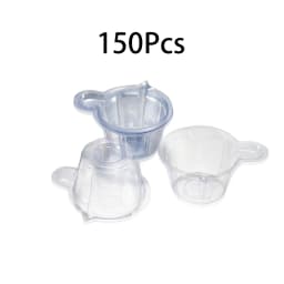50-200Pcs 40ML Plastic Disposable Cups Dispenser Silicone Resin Mold Tool for DIY Epoxy Resin Crafts Jewelry Making Tools