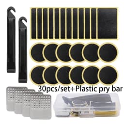 50/30/20/10PCS Bicycle Glue-free Tire Patches Tool Quick Repairing Tyre Protection Patch Adhesive Quick Drying Bike Accessories