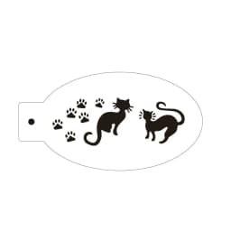 PET Stencil For Face Body Face Painting Paint Reusable Templates For Body Arts Cosplay Halloween Christmas Party