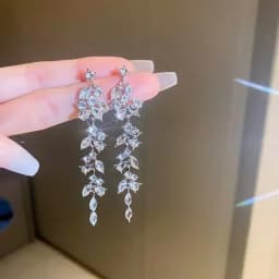 Irregular Smudging Resin Blue Jelly Ice Cute Geometric Bean Stud Earrings for Women Unique Design Party Jewelry Christmas Gift