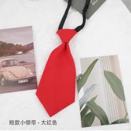 20cm Short Tie Women Kids Solid Red Black JK DK Ties Casul Shirt Accessories Bowknot Lazy-tie Girls Boys Small Necktie Cravat