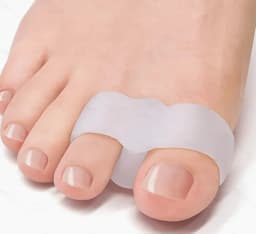 4 Pieces Men's and Women's Casual Athletic Toe Covers, Isolated Toes Prevent Overlapping