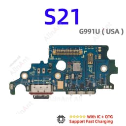 AiinAnt Dock USB Charger Board Connector Charging Port Flex Cable For Samsung Galaxy S21 Ultra Plus FE S21+ G998B G996U G991B