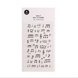Korean Import Suatelier Musical Note PVC Stickers Scrapbooking Diy Journal Diary Cute School Stationery Sticker School Gift