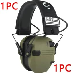Shooting Hunting Electronic Earmuffs Active Noise Cancelling Protect Hearing Tactical Headset NRR22 EMI Filtering Sound Amplify