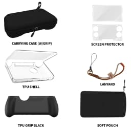 AYN THOR Gaming Accessories Grip Dual Screen Flip Up Handheld Device Protective Case For AYN THOR