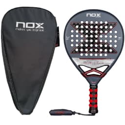 NOX AT10 ML10 3K 12K 18K 2023-2026 Padel Racket Carbon Fiber Surface with EVA Memory Flex Foam Core Lightweight Padel Racquet