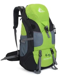 50L Hiking Trekking Backpack Water-resistant Camping Daypack Backpack Outdoor Men Travel Trekking Climbing Backpack Free Knight
